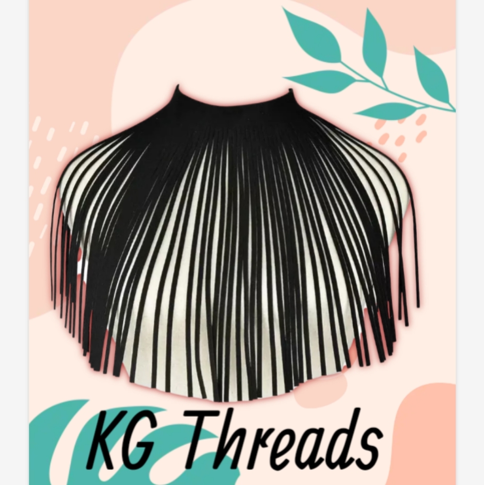 African Fringe Bib